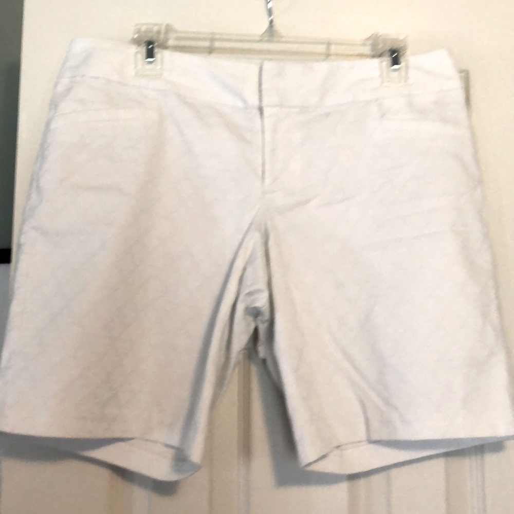 Lilly Pulitzer white cotton shorts